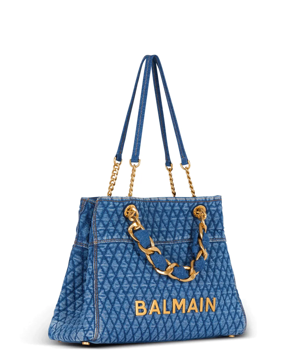 1945 Soft Quilted Tote in Blue Jean