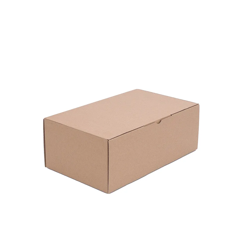 240 x 125 x 75mm Die cut Brown Mailing Box B66