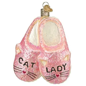(62572) Cat Lady Slippers