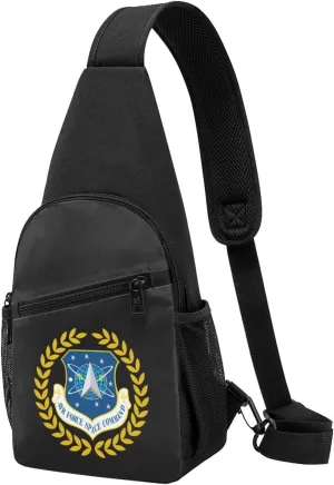 Air Force Space Command Travel Hiking Bag Cross Chest Bag Diagonally
