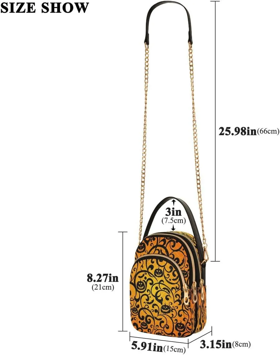 ALAZA Crossbody Bag Small Shoulder Handbags Leather Purse for Women