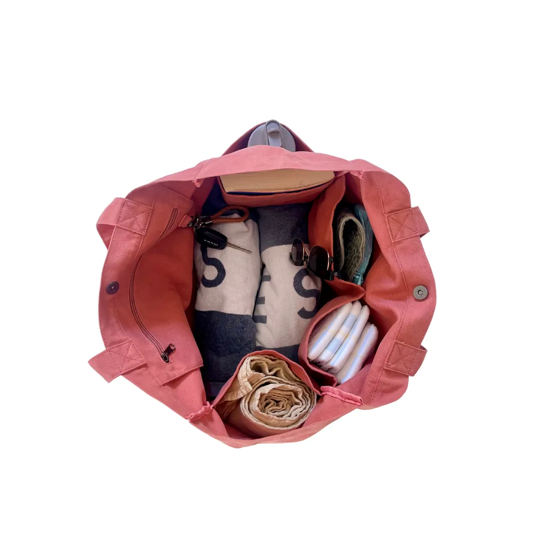 ARCH Pocket Tote Bag - Clay