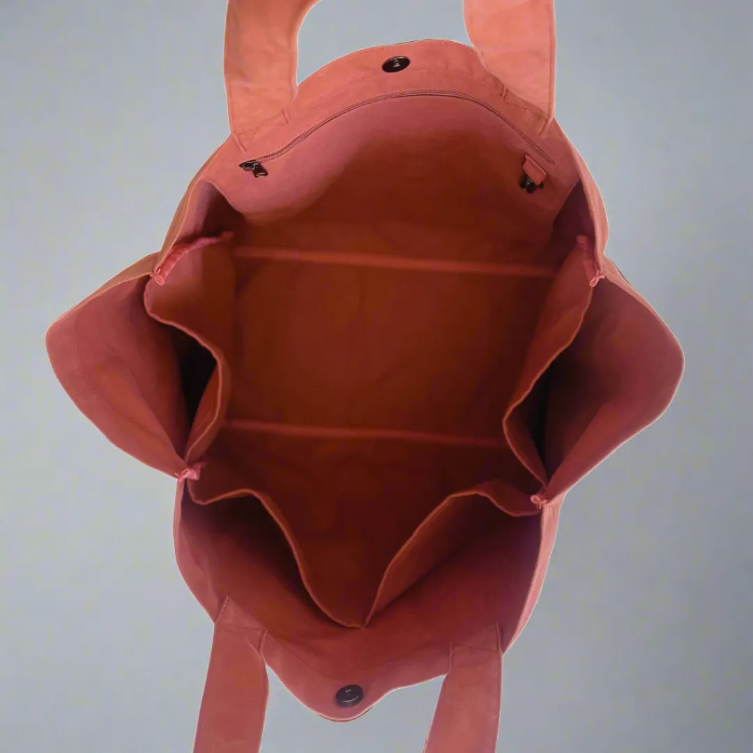 ARCH Pocket Tote Bag - Clay