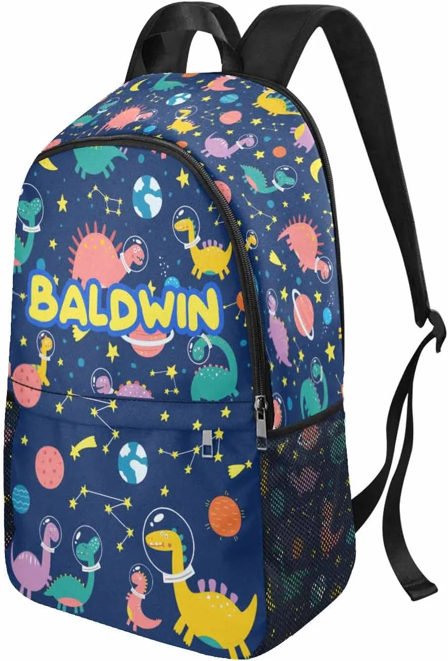 Artsadd Custom Backpack with Name Personalized Kid's Name School Backpack School Bag for School Casual Bookbags for Back to School Casual Travel Picnic（design06）