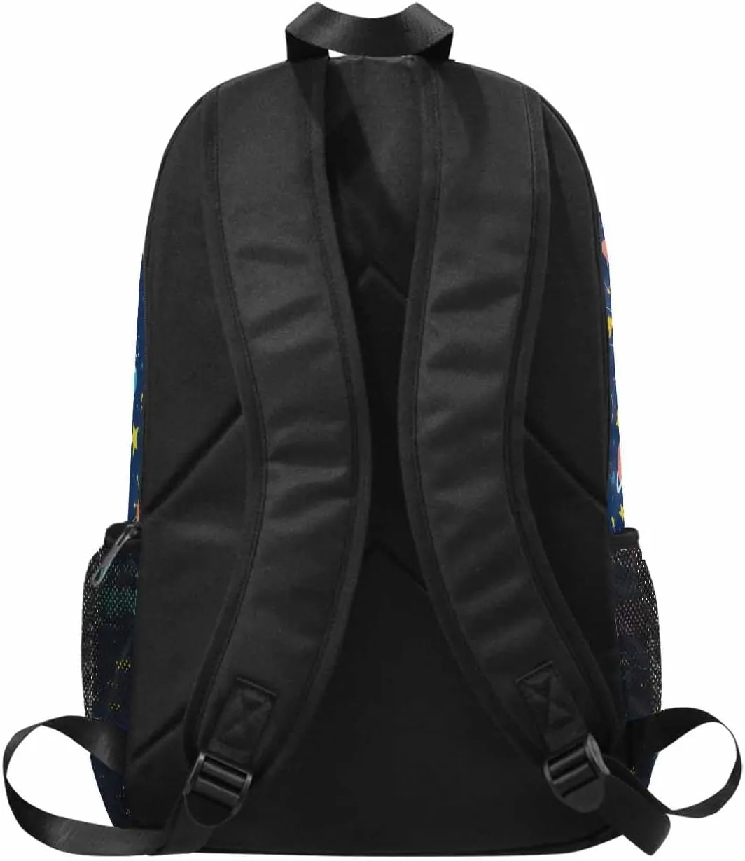 Artsadd Custom Backpack with Name Personalized Kid's Name School Backpack School Bag for School Casual Bookbags for Back to School Casual Travel Picnic（design06）