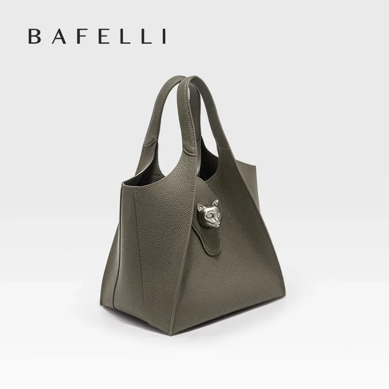 BAFELLI 2024 WOMEN'S TOTE GENUINE LEATHER BAG