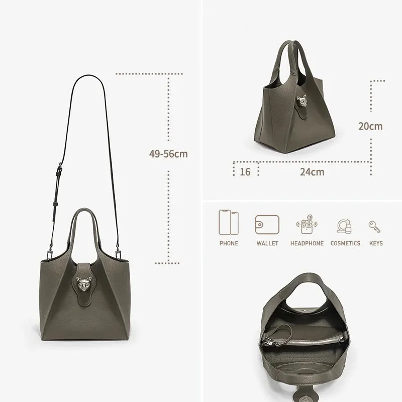 BAFELLI 2024 WOMEN'S TOTE GENUINE LEATHER BAG