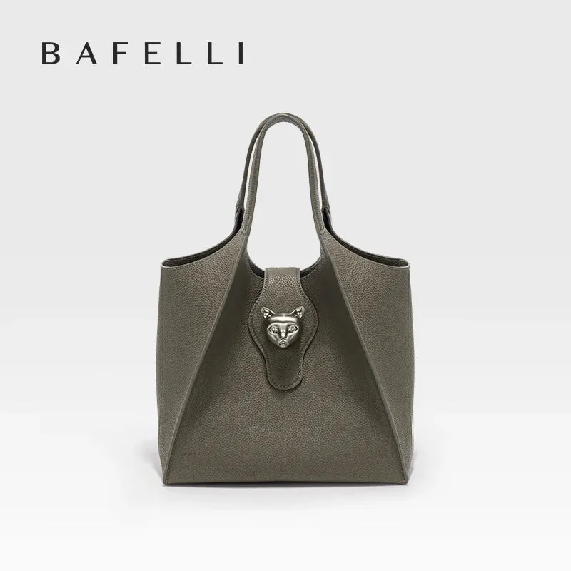 BAFELLI 2024 WOMEN'S TOTE GENUINE LEATHER BAG