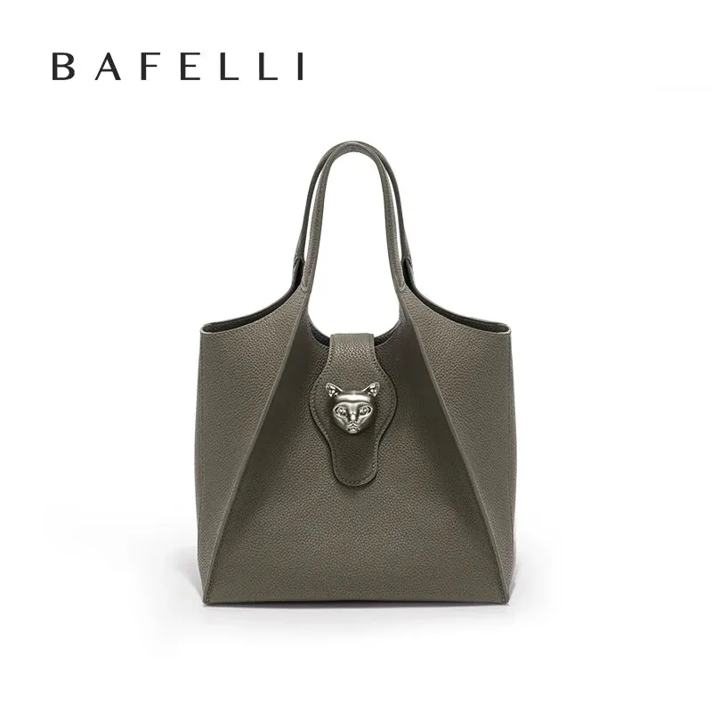 BAFELLI 2024 WOMEN'S TOTE GENUINE LEATHER BAG