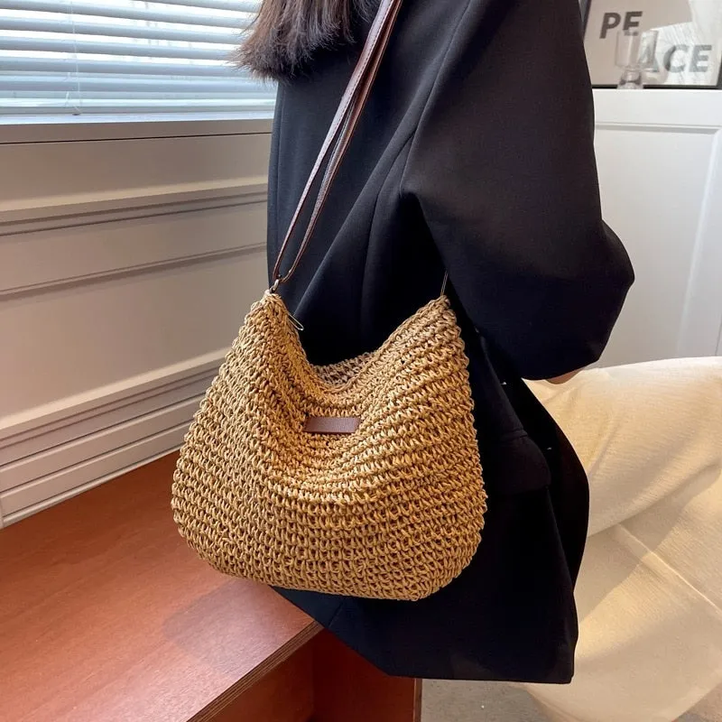 Bag Summer Shoulder Casual Straw Extensive collection Trendsetting