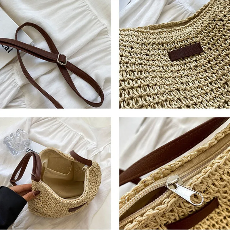 Bag Summer Shoulder Casual Straw Extensive collection Trendsetting