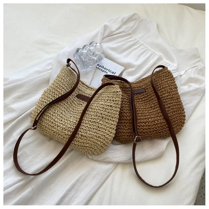 Bag Summer Shoulder Casual Straw Extensive collection Trendsetting
