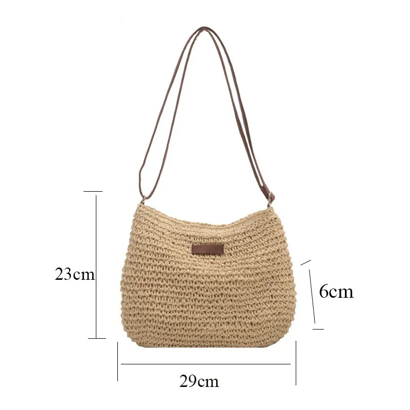 Bag Summer Shoulder Casual Straw Extensive collection Trendsetting
