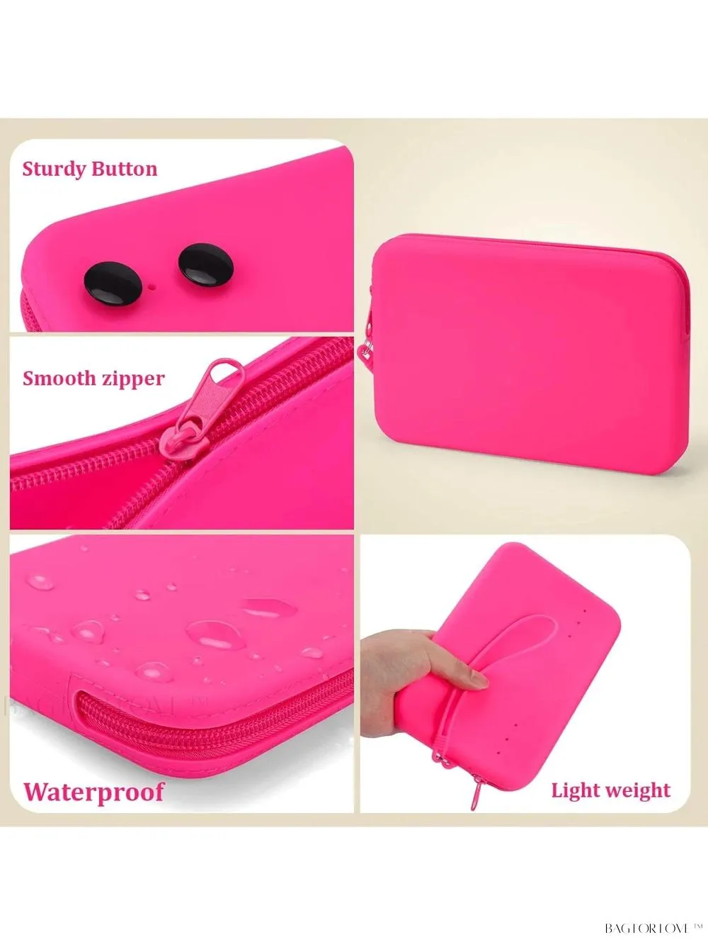 BagForLove - Silicone Phone Case with Holey Design for Beachy Chic