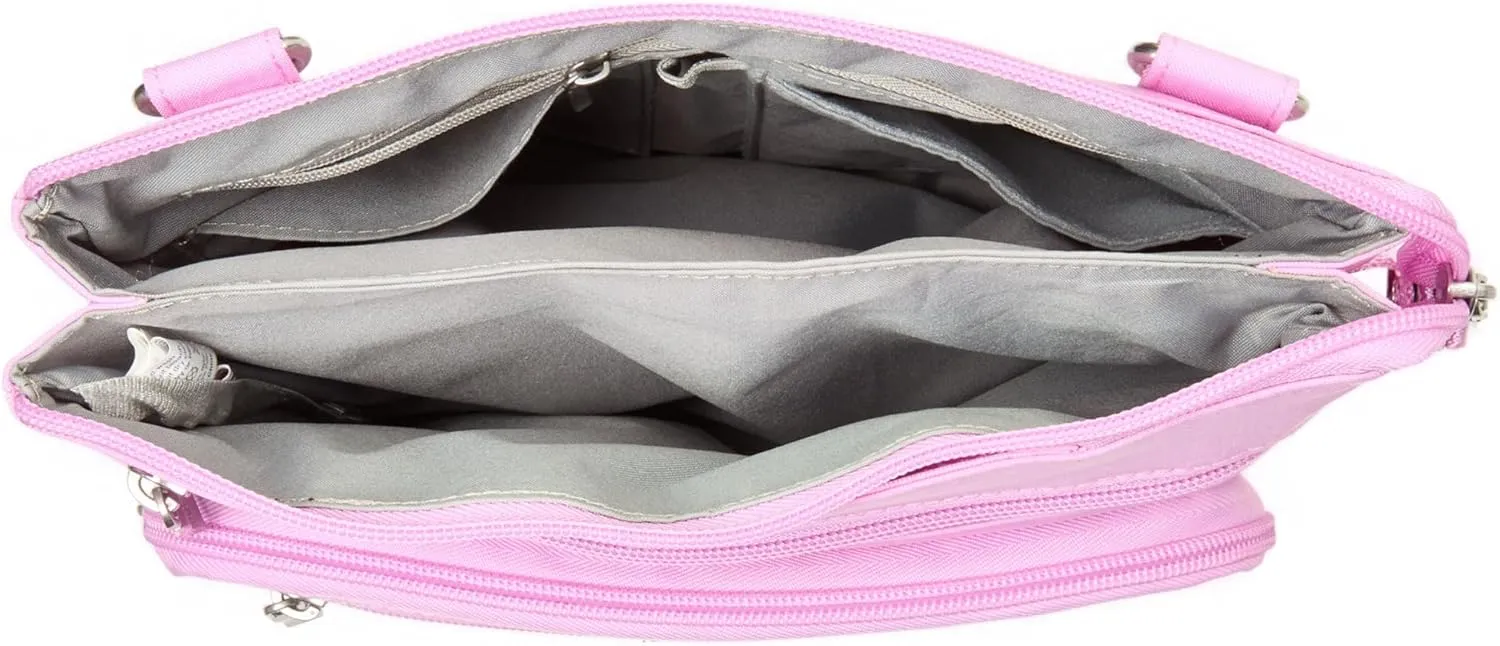 Baggallini Crossbody Bag for Women 10" X 10.7" Lightweight Handbags with RFID Card Slots Interior Divider