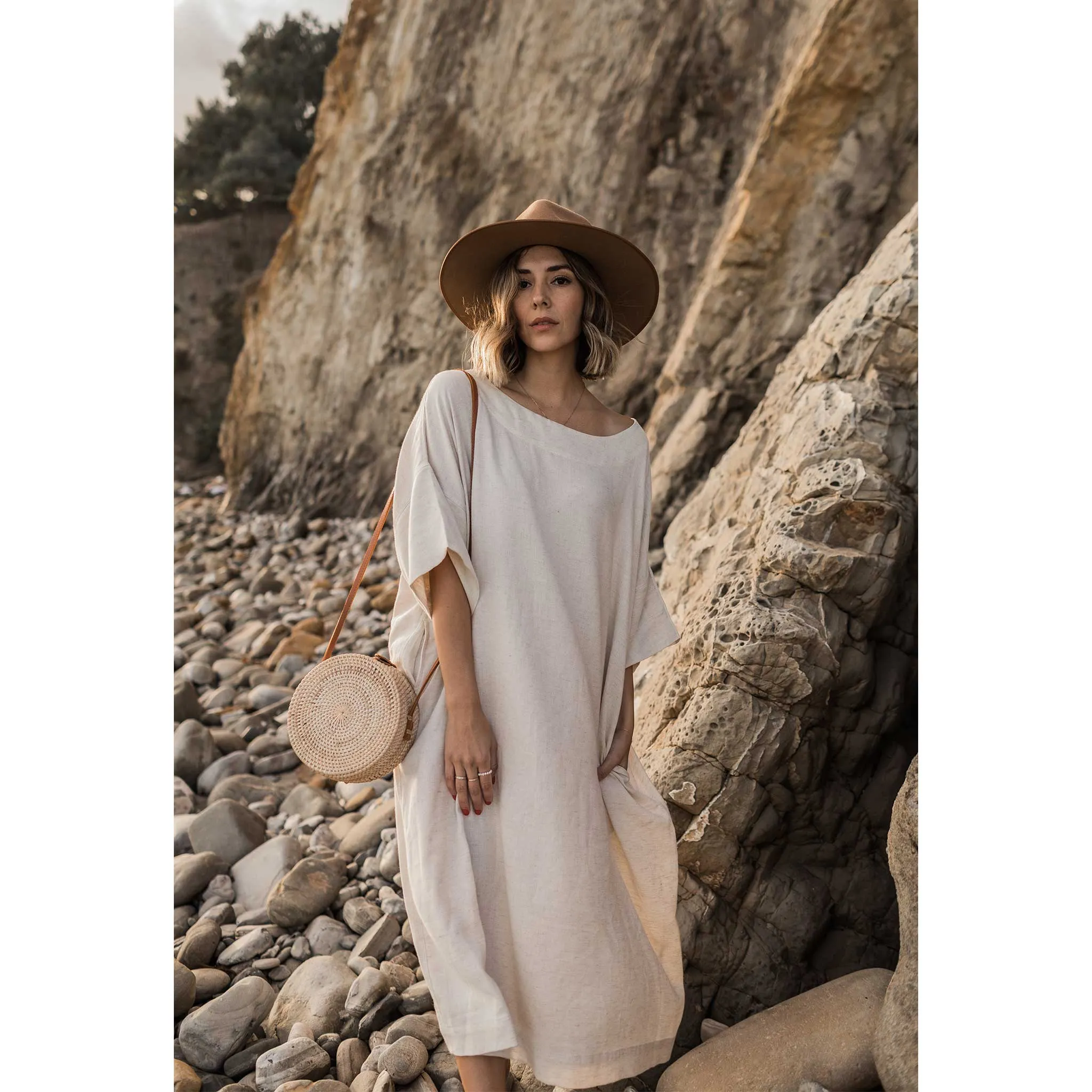 Bali Bag - 8" - Tan