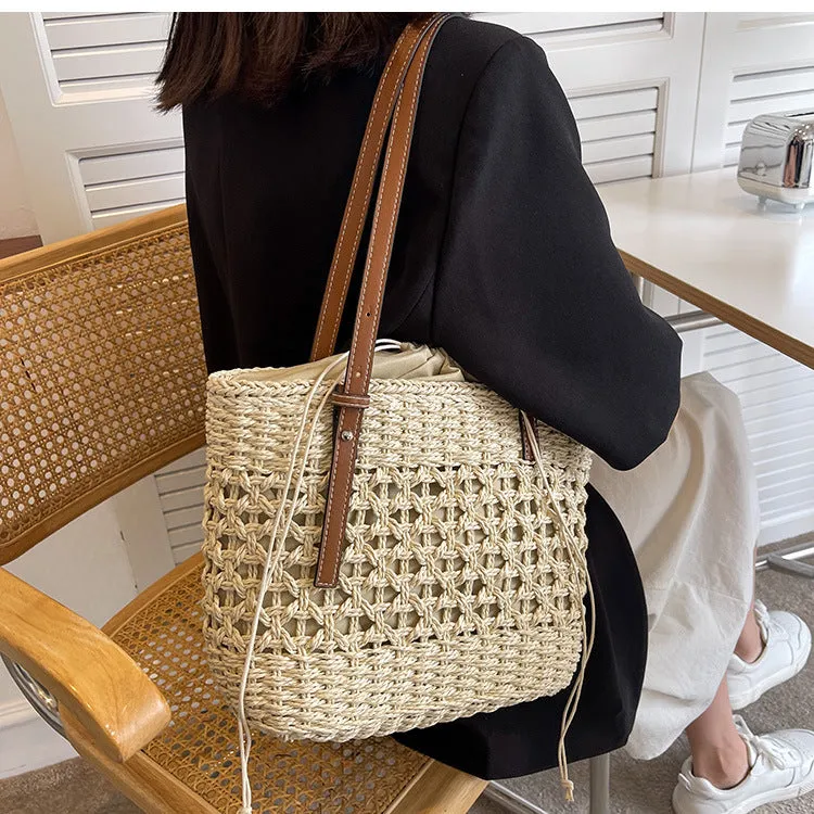 Beach Fashion Woven Shoulder Bag