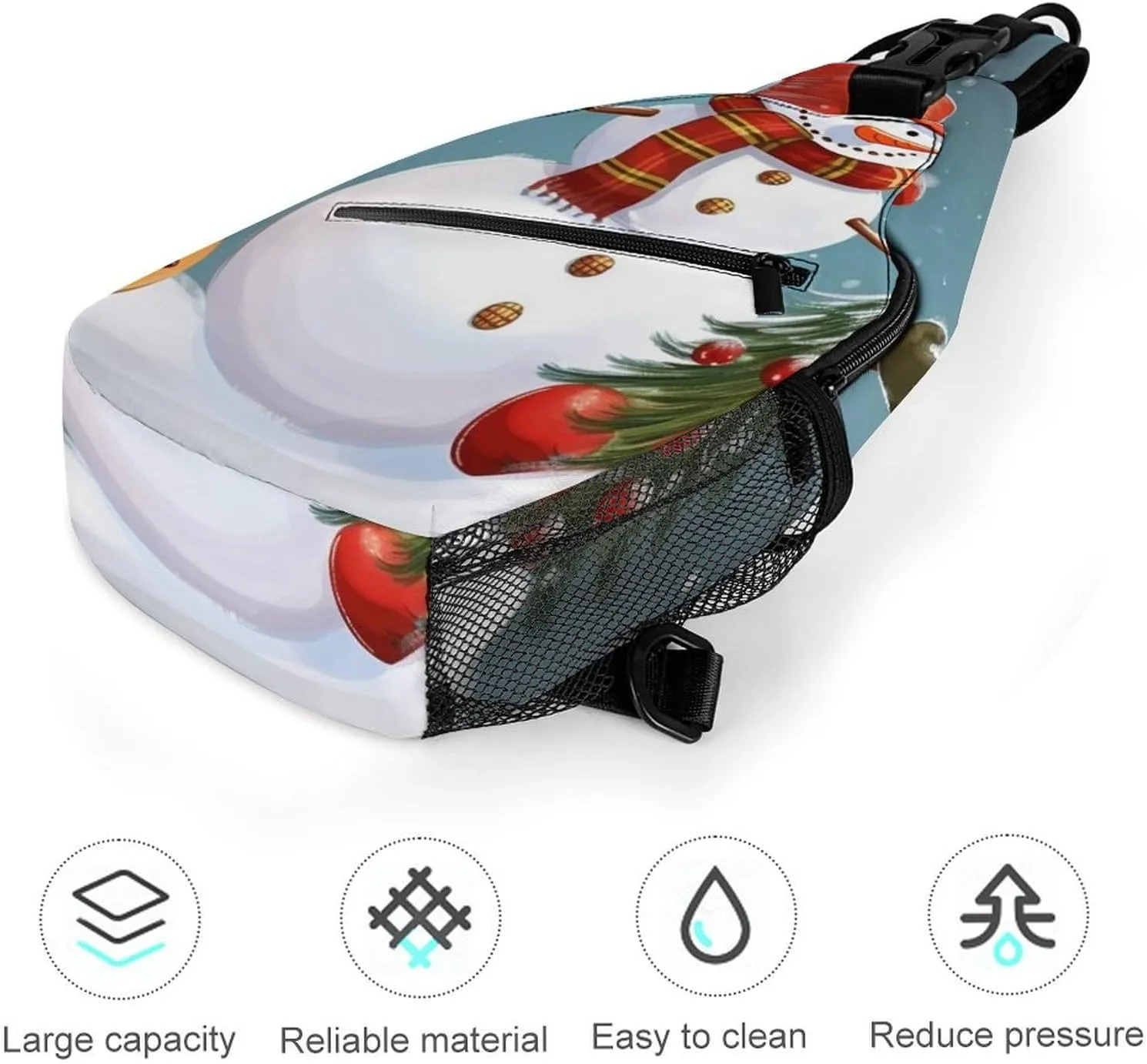 Beach Sunrise Crossbody Sling Bag, Travel Backpack, Hiking Sling Bags, Chest Bag, Shoulder Bags, Daypack