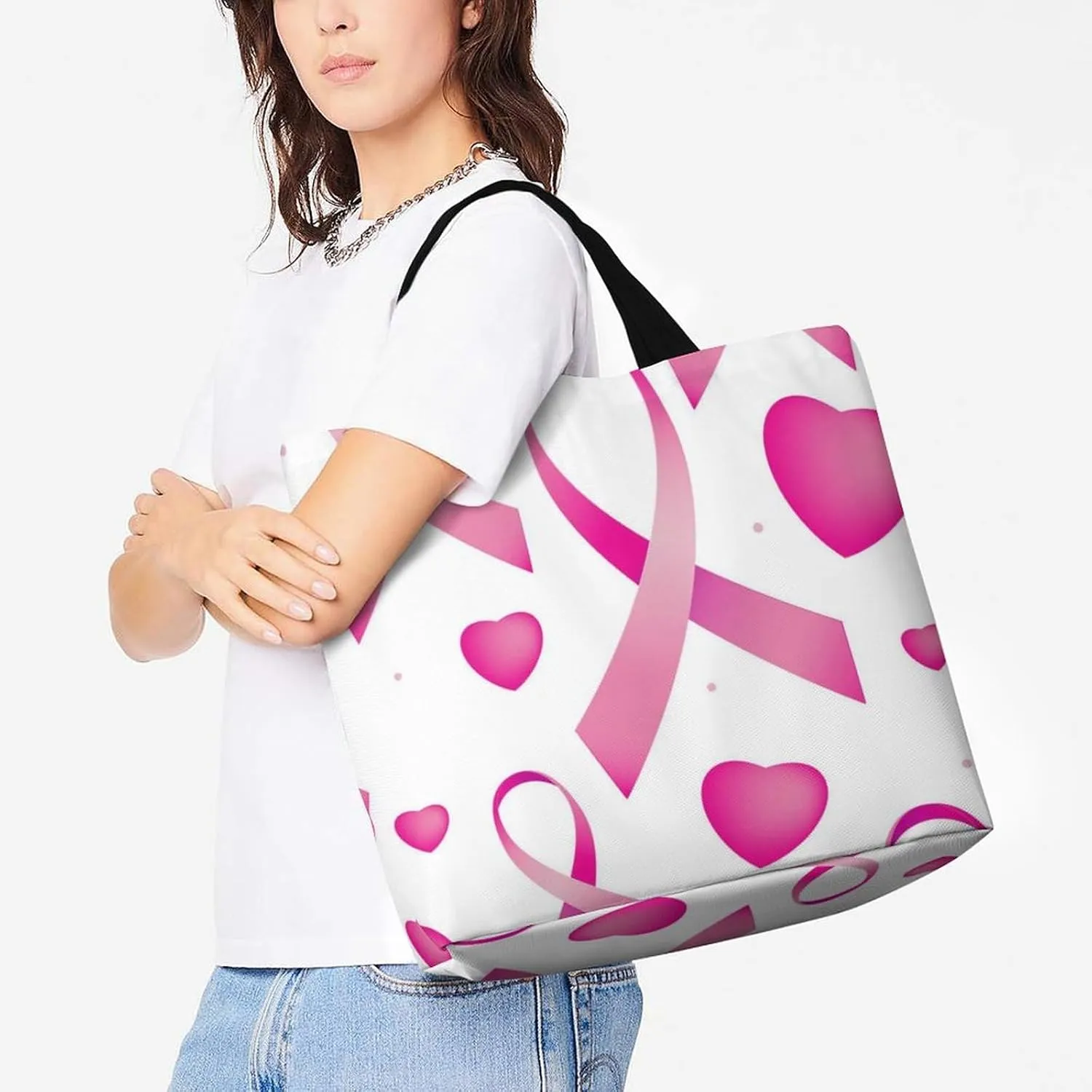Beach Tote Bag for Women Large Summer Shoulder Bag, Lightweight Foldable Shoulder Handbags for Travel Vacation Picnic