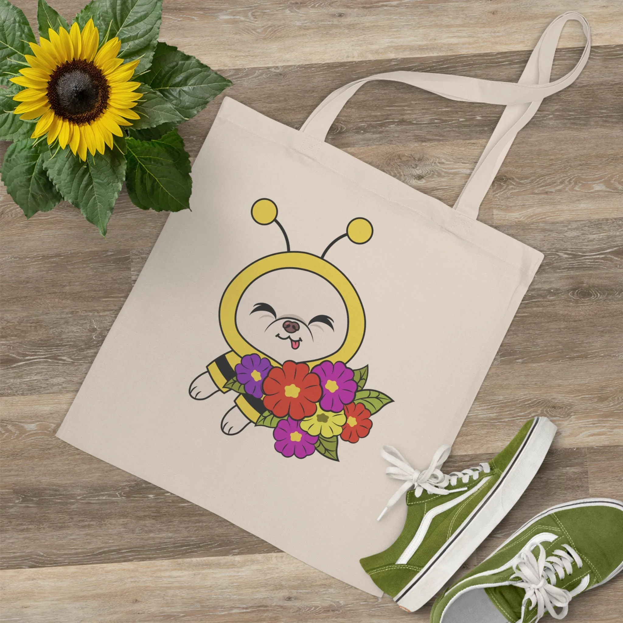 Beedric's Flower Rating Cotton Tote