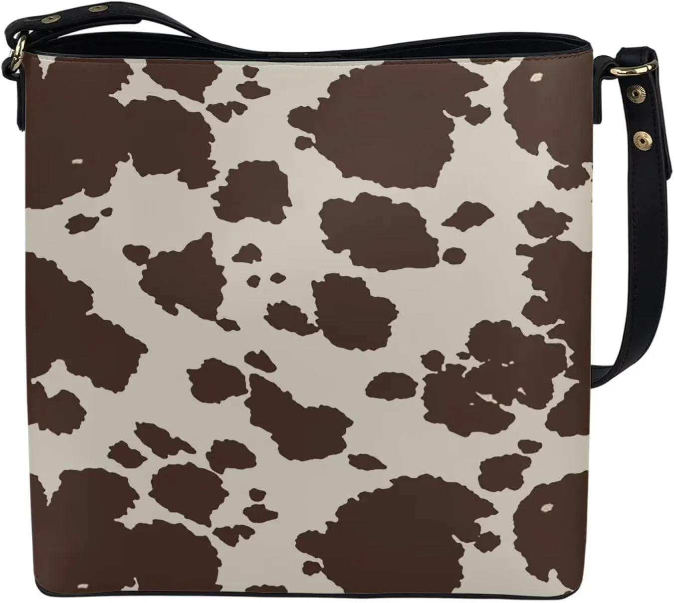 Belidome Women‘s Crossbody Handbags Pu Leather Bucket Shoulder Bag Lightweight Durable