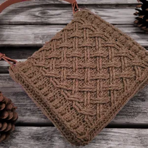 Botanical Braid Crossbody Bag