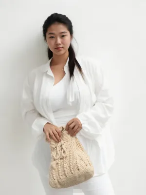 Braided Puff Shoulder Bag