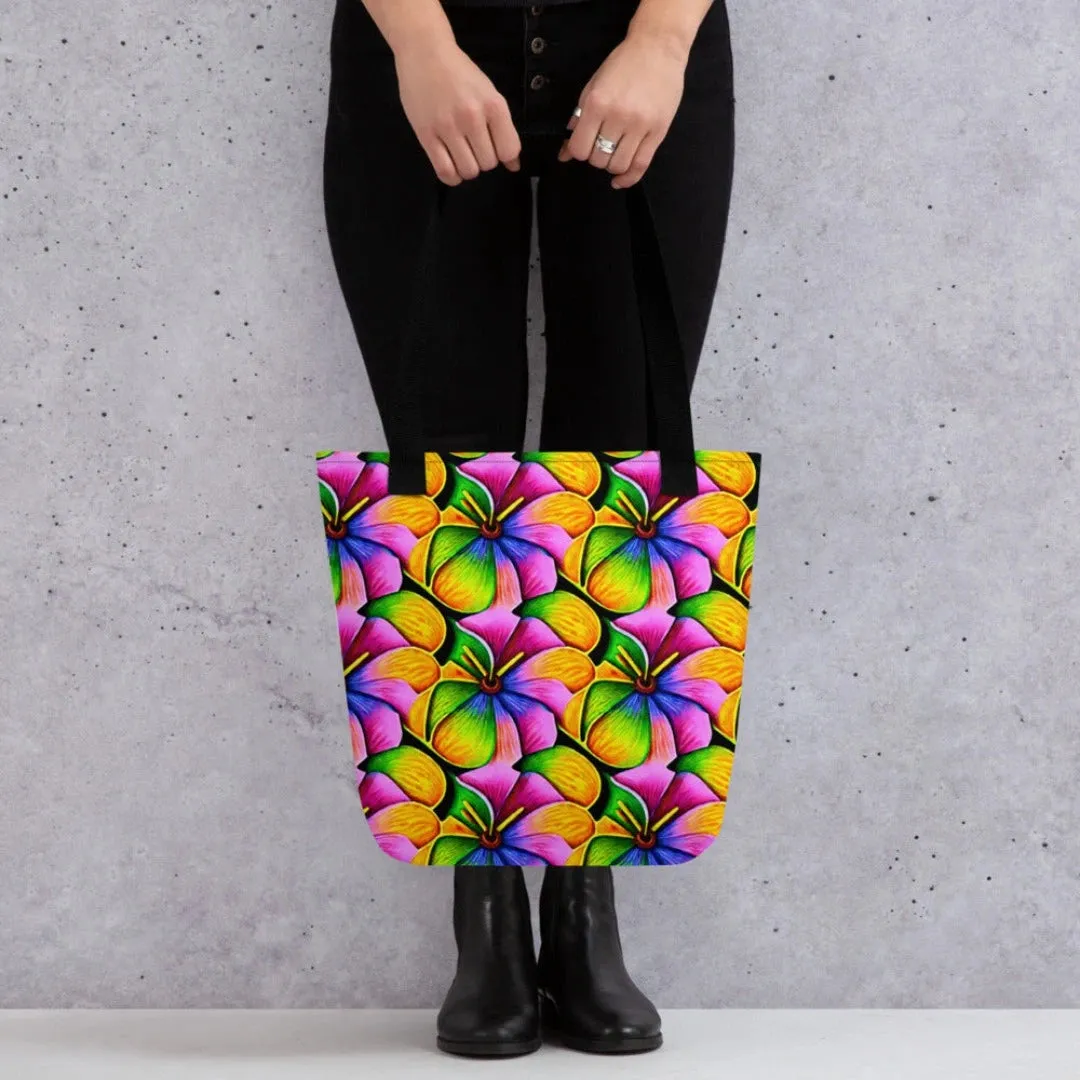 Bright Bloom Tote Bag