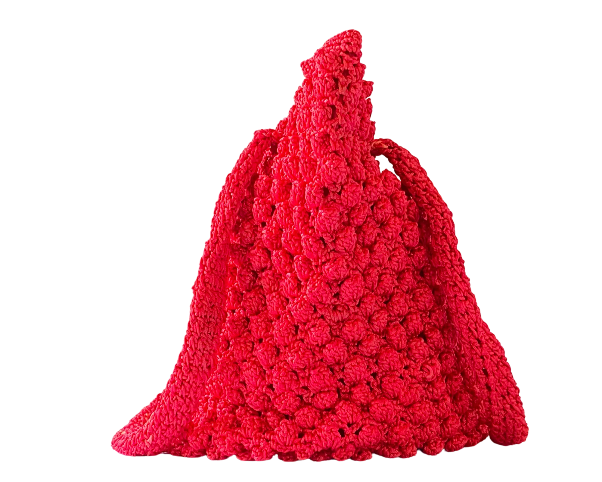 Bubbles Crochet Shoulder Tote Bag