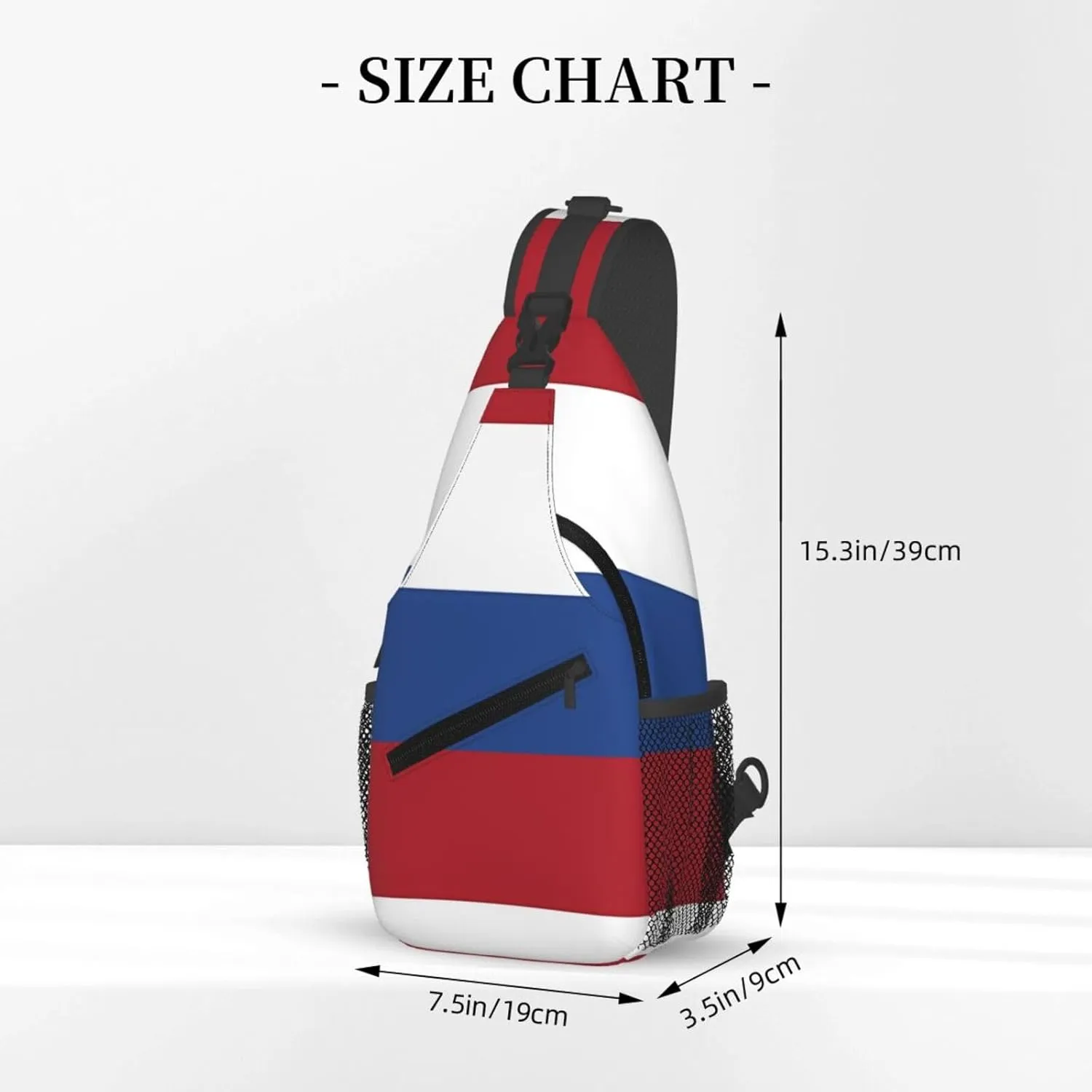 Cape Verde Cape Verdean Flag Sling Bag Adjustable Chest Bags Casual Crossbody Bag Travel Shoulder Backpack