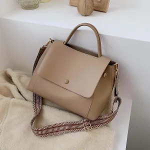 Casual Style Top-Handle Bag