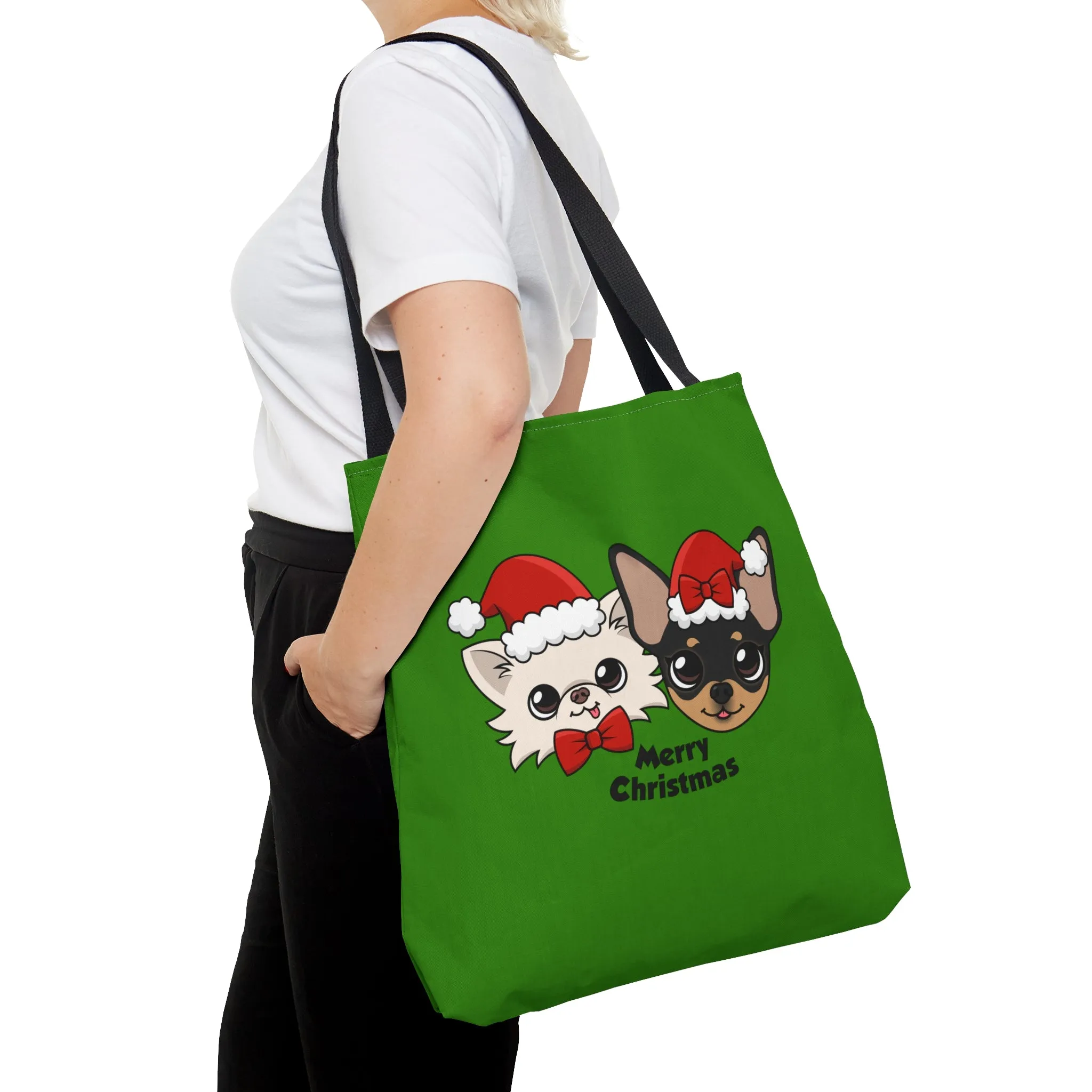 Cedric & Maya Merry Christmas Tote Bag