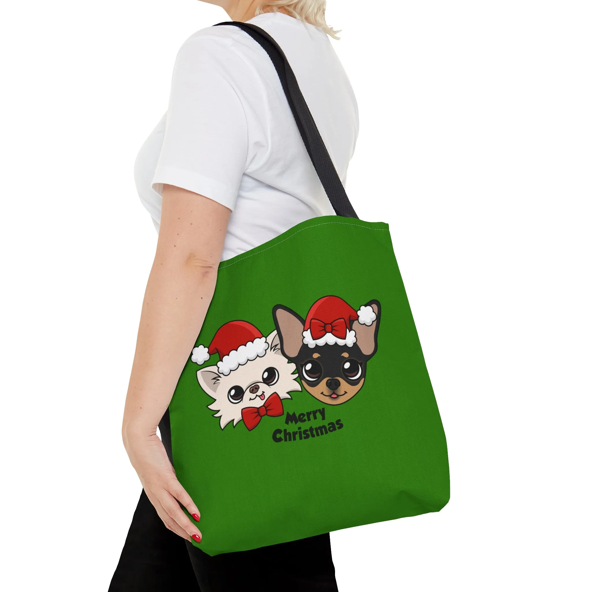 Cedric & Maya Merry Christmas Tote Bag
