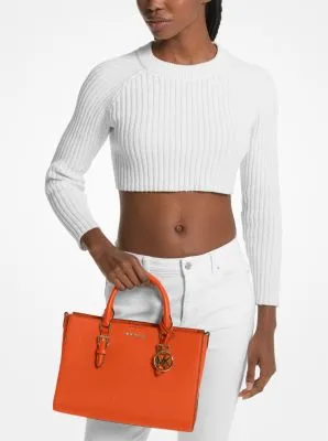 Charlotte Medium Saffiano Leather 2-in-1 Tote Bag