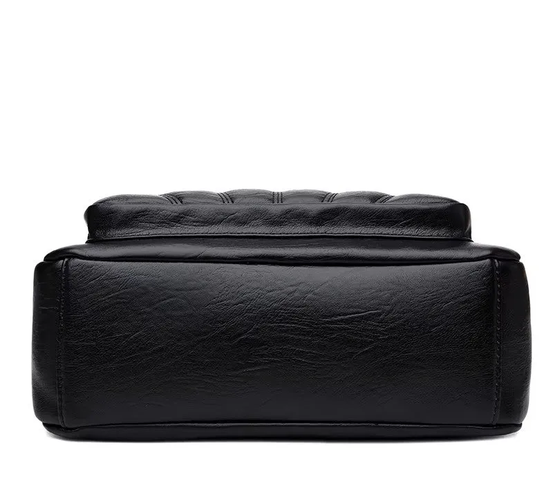 CL1258 - Premium Soft Leather Messenger Bag