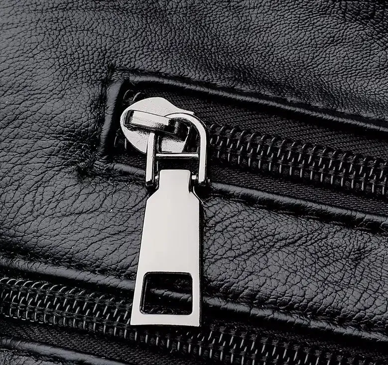 CL1258 - Premium Soft Leather Messenger Bag