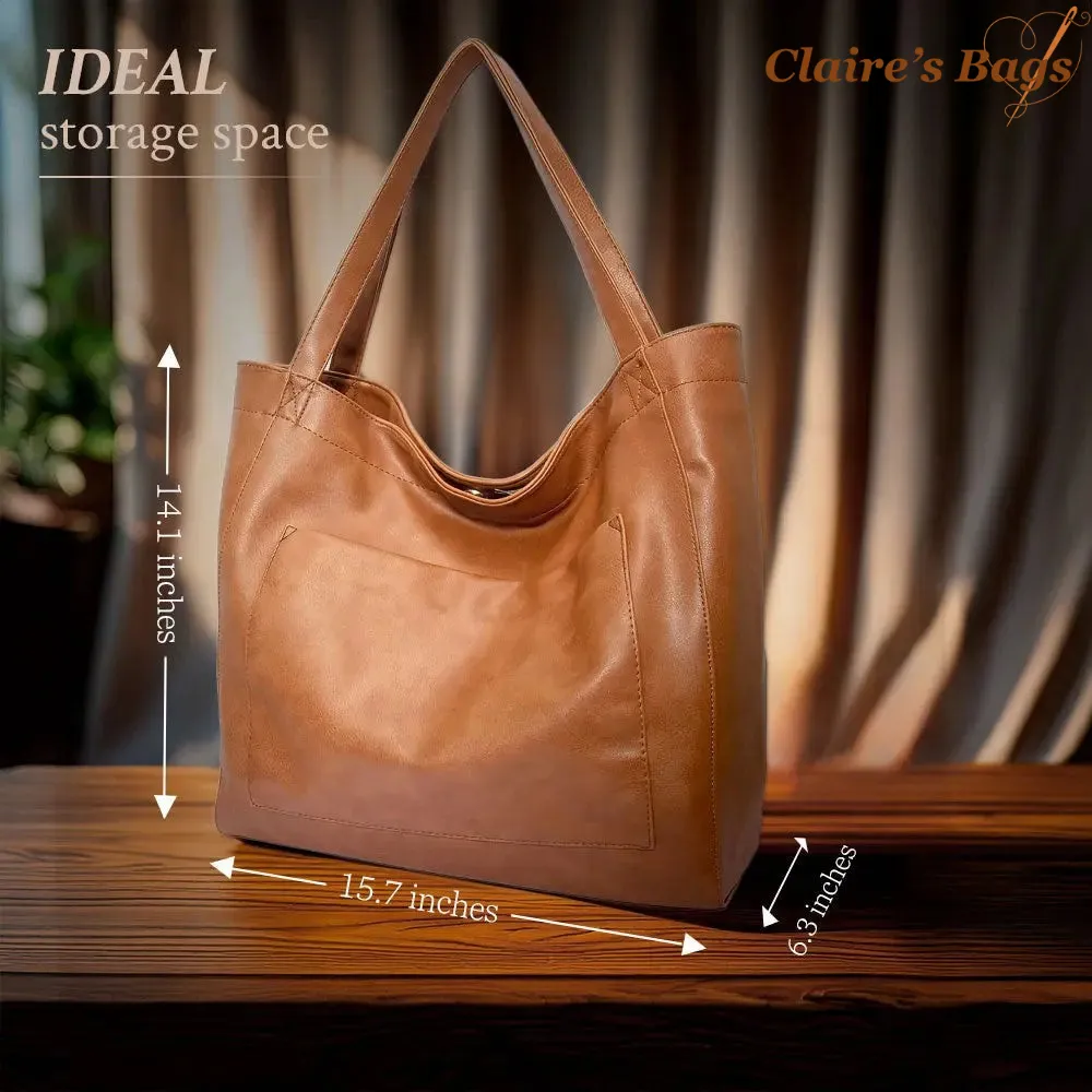 Claire’s Luxe Grandeur | Soft Shoulder Bag