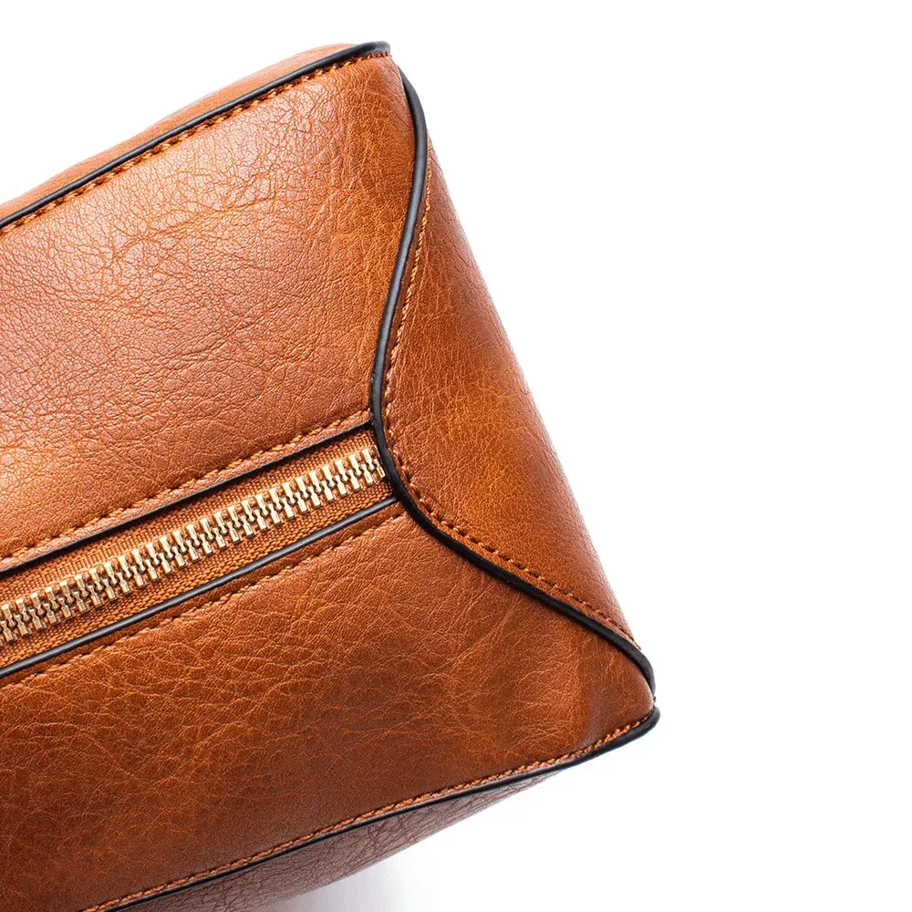 Classic Everyday Tote Handbag with Soft PU Surface, Multi-Compartment Interior & Convertible Shoulder Strap
