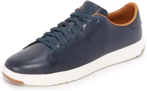 Cole Haan Men's Grandpro Tennis Fashion Sneaker, Blazer Blue Hand Stain, 11 M US