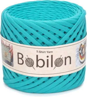 Cotton T-Shirt Yarn – Tiffany – 7–9 mm for Crochet, Knitting, Macrame, DIY Projects
