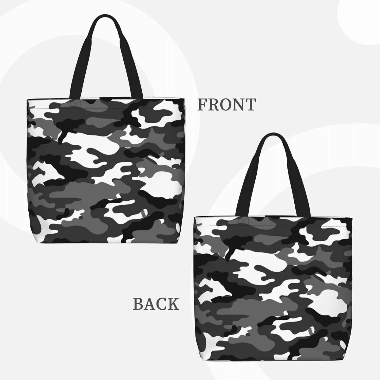 Cow Fur Print Print Tote Bags Reusable Grocery Bag Shoulde Bag Handbag For Office Shopping Travel Women Casual Work