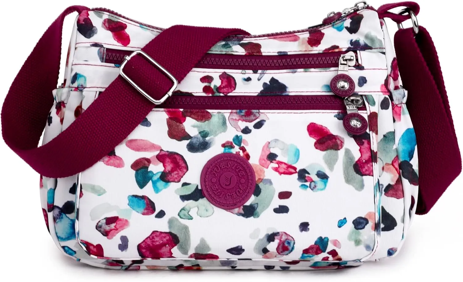 Crossbody Bag for Women Lightweight Pocketbook Nylon Waterproof Shoulder Purse Messenger Bag