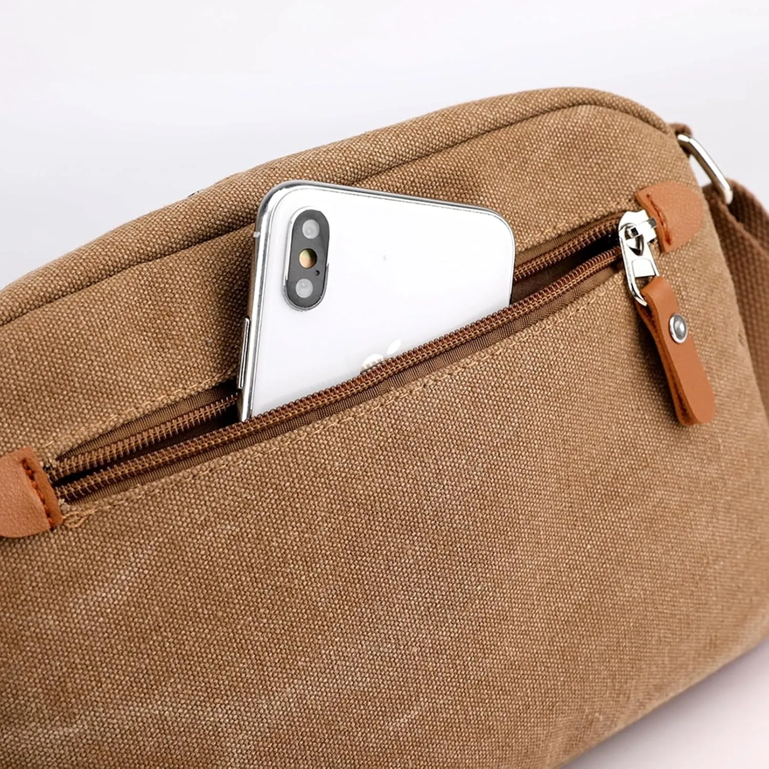 Crossbody Bag for Women Small Canvas Lightweight Casual Purses for Travel Daily