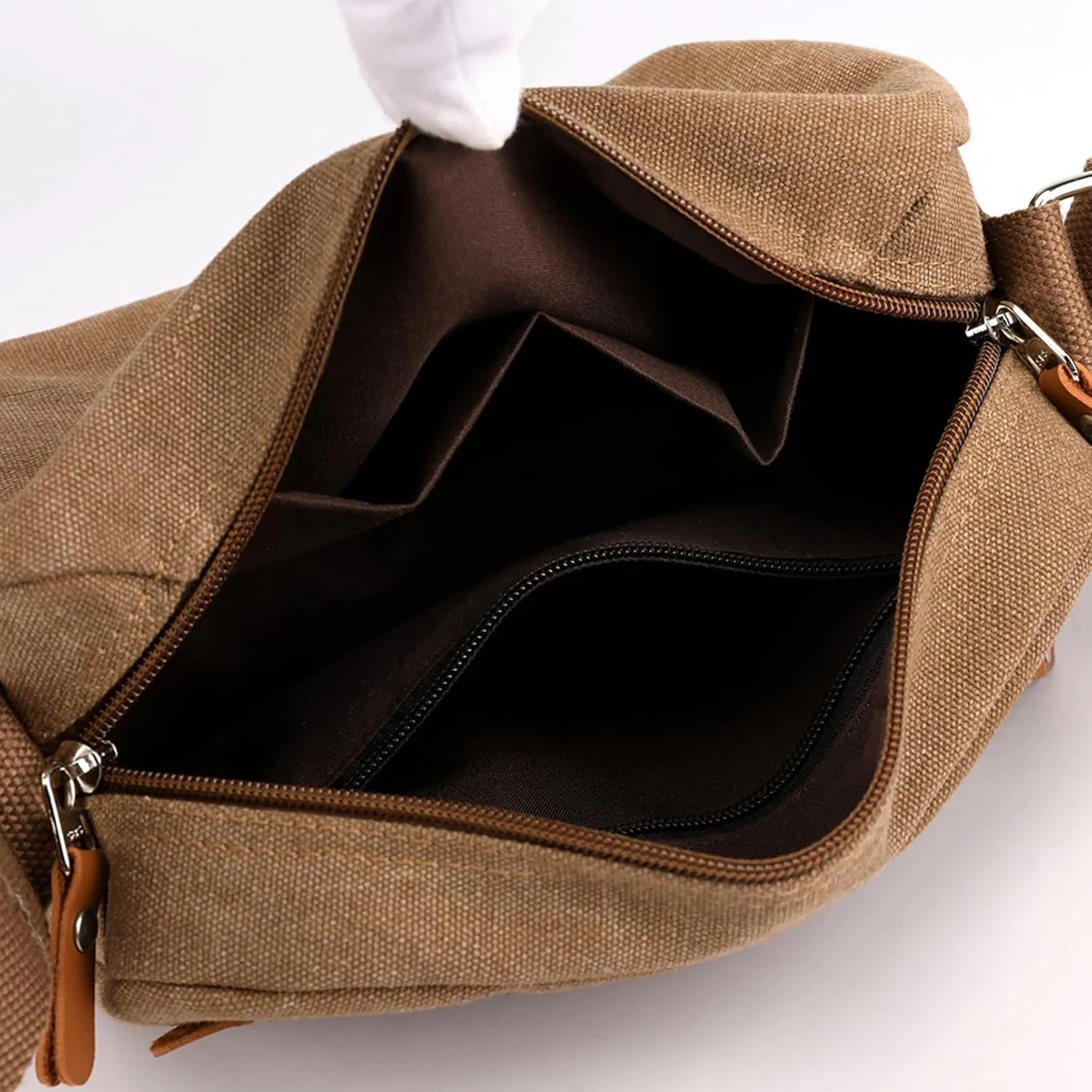 Crossbody Bag for Women Small Canvas Lightweight Casual Purses for Travel Daily