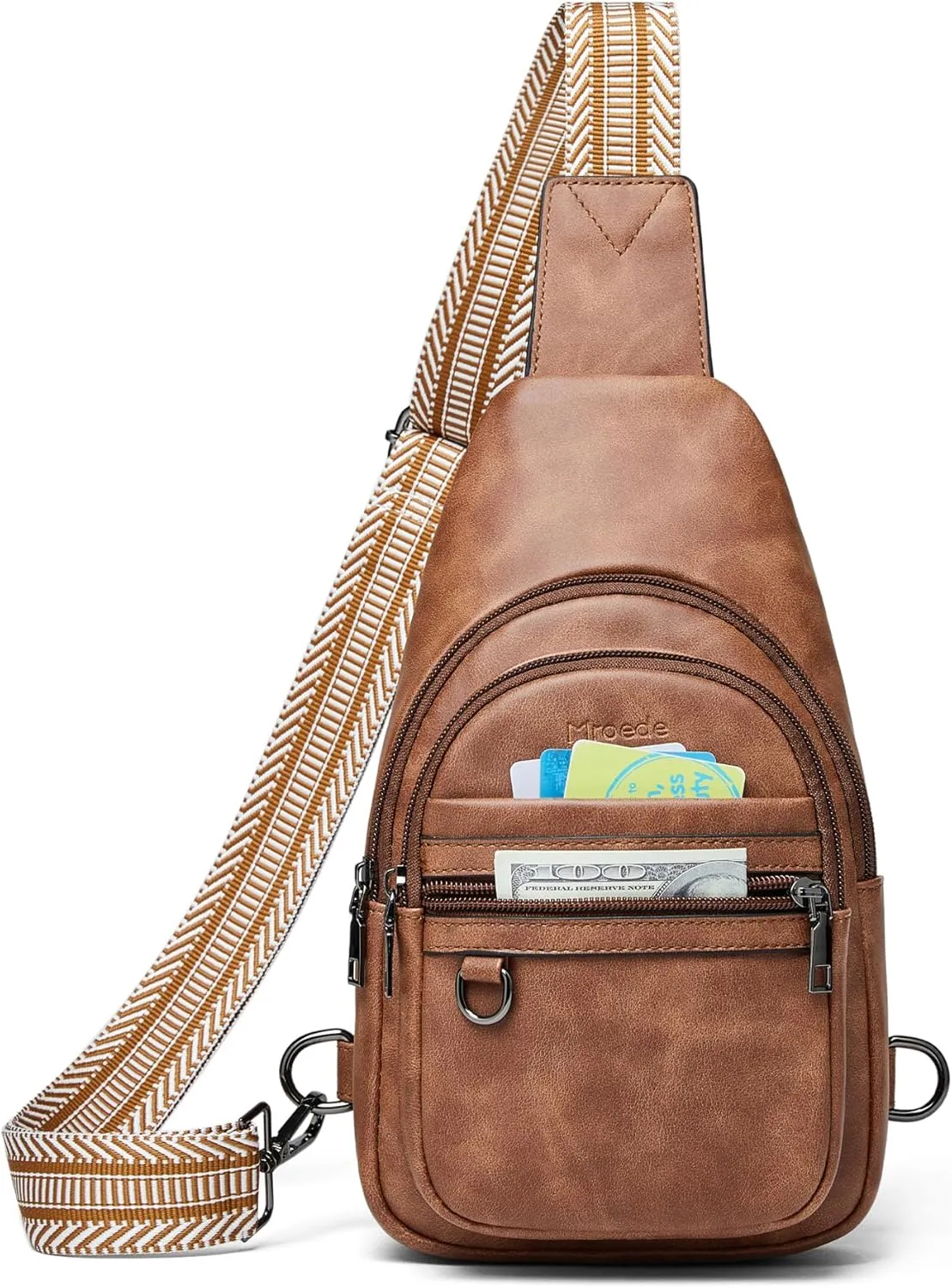Crossbody Bags for Women Sling Bag Fanny Pack Casual Daypacks Small Backpack Chest Travel Purse Anti Theft