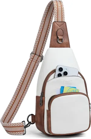 Crossbody Bags for Women Sling Bag Fanny Pack Casual Daypacks Small Backpack Chest Travel Purse Anti Theft