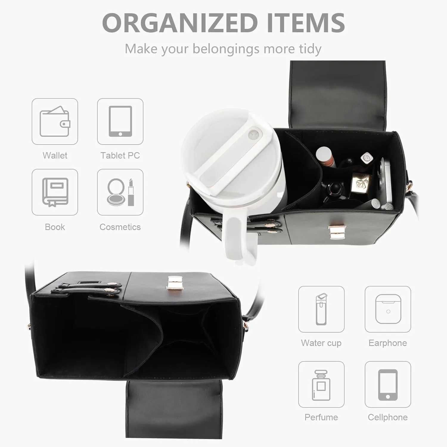 Crossbody Bags for Women Water Cup Purse with Cup Holder Outdoor Portable Crossbody Cup Holder Bag Water Bottle Purse
