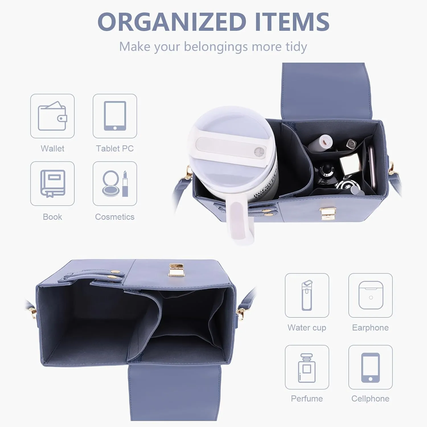 Crossbody Bags for Women Water Cup Purse with Cup Holder Outdoor Portable Crossbody Cup Holder Bag Water Bottle Purse