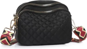 Crossbody Bags For Women Waterproof Lightweight Shoulder Bag Small Casual Nylon Handbags Multiple Pockets Purse
