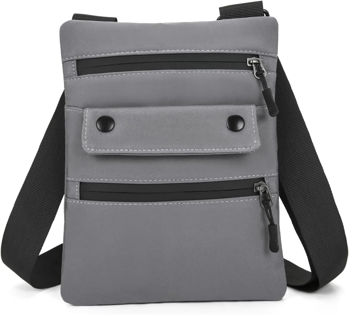 Crossbody Purses for Women Men Nylon Lightweight Small Travel Bag Shoulder Purses and Handbags